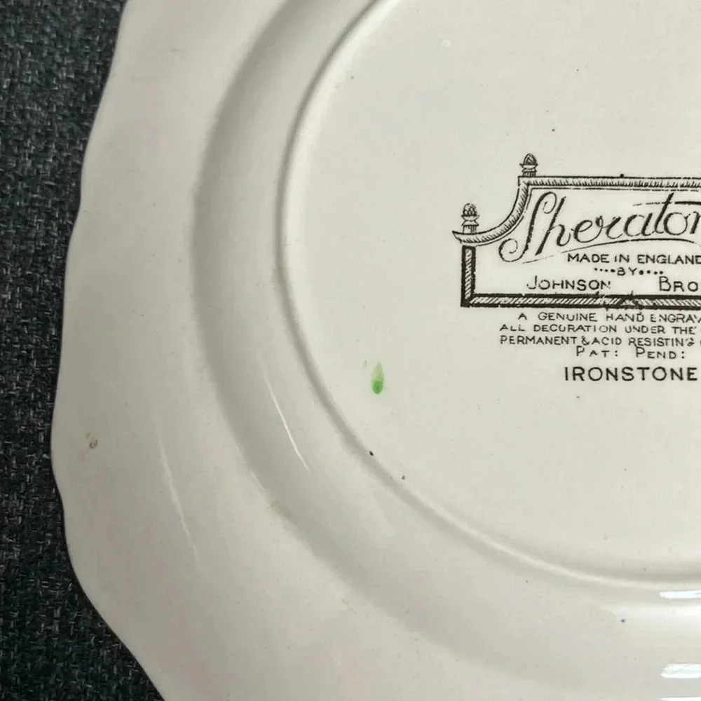 Johnson Bros Sheraton Ironstone Small Plate